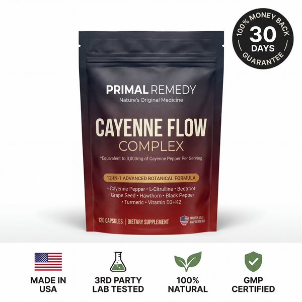 Cayenne Flow Complex - Advanced 12-in-1 Circulation Support Formula